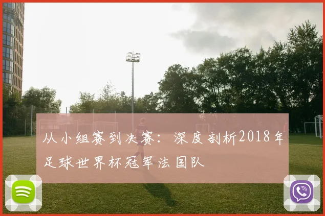 从小组赛到决赛：深度剖析2018年足球世界杯冠军法国队