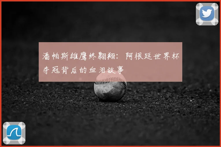 潘帕斯雄鹰终翱翔：阿根廷世界杯夺冠背后的血泪故事
